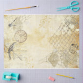 Shabby Chic Crème Serie Design 2 Tissuepapier (Craft)