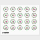 Shabby Chic Cupcake bakken Stickers (Vel)