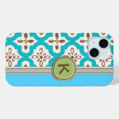 Shabby Chic Damask Case-Mate iPhone Case (Achterkant (horizontaal))