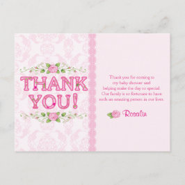 Shabby Chic - dank je kaarten