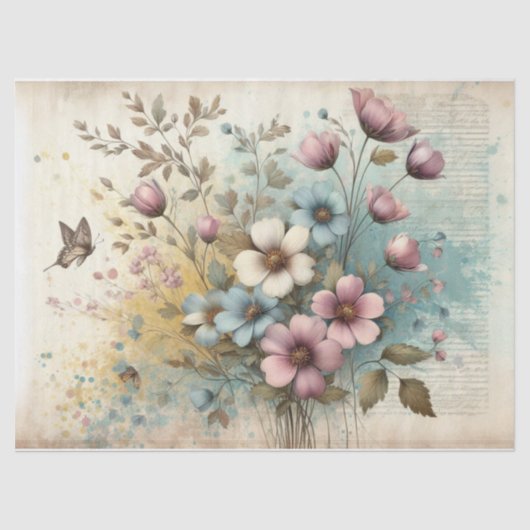 Shabby Chic Decoupage Papier (Voorkant)