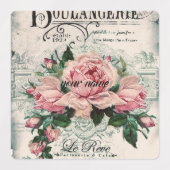 shabby chic, decoupage, victorian, french chic, pa labels (Design 2)