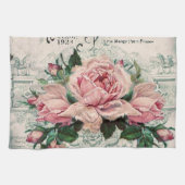 shabby chic, decoupage, victorian, french chic, pa theedoek (Horizontaal)