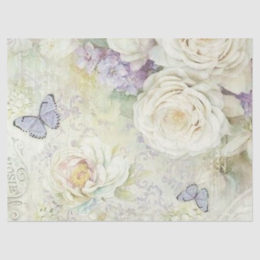 Shabby Chic Design 13-weefselpapier uit de Lila se Tissuepapier (Voorkant)