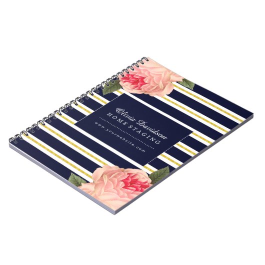 Shabby Chic Designer Note Book Notitieboek (Linkerzijde)