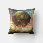 Shabby Chic Dreamy Mist: Een Romantische Mix van V Kussen (Achterkant)