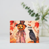 Shabby chic dromerige Mist Briefkaart (Staand voorkant)