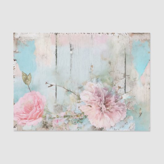 Shabby chic dromerige mist pastel journal papier (Voorkant)