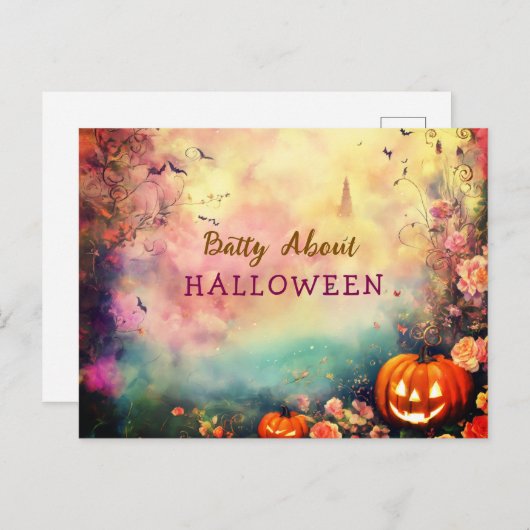 Shabby chic dromerige mist pastel junk journals Ka Feestdagenkaart (Voorkant / Achterkant)