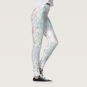 Shabby chic dromerige mist pastel kleuren junk jou leggings (Rechts)