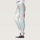 Shabby chic dromerige mist pastel kleuren junk jou leggings (Links)