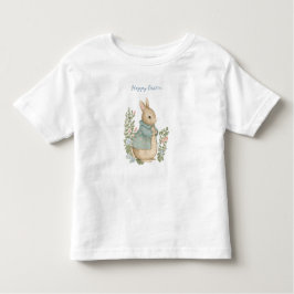 Shabby Chic Easter Rabbit Toddler T-shirt