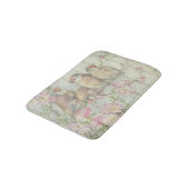  Shabby Chic Faded Floral Art Design Badmat (Gekanteld)