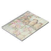  Shabby Chic Faded Floral Art Design Notitieboek (Linkerzijde)