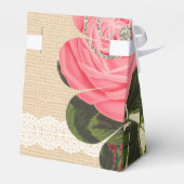 Shabby Chic Favor Box Bedankdoosjes (Achterkant)