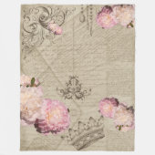 Shabby Chic - Fleece Blanket (Voorkant)