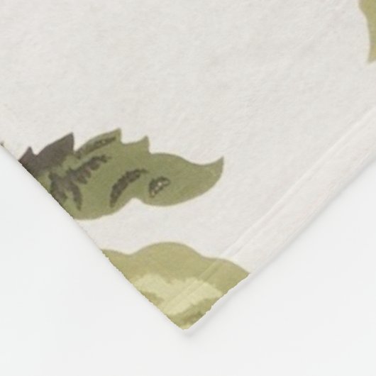 Shabby Chic Fleece Deken (Hoek)