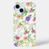 Shabby Chic Floral Case-Mate iPhone Case (Achterkant)
