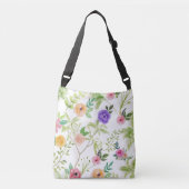 Shabby Chic Floral Crossbody Tas (Voorkant)