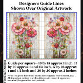 Shabby Chic Floral Ephemera Roze Rood S7B Decoupag Tissuepapier