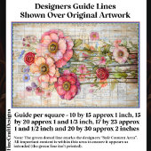 Shabby Chic Floral Ephemera Roze Rood S7R Decoupag Tissuepapier