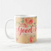  Shabby Chic Floral Goedemorgen Koffiemok (Links)