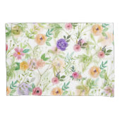 Shabby Chic Floral Kussensloop (Voorkant)