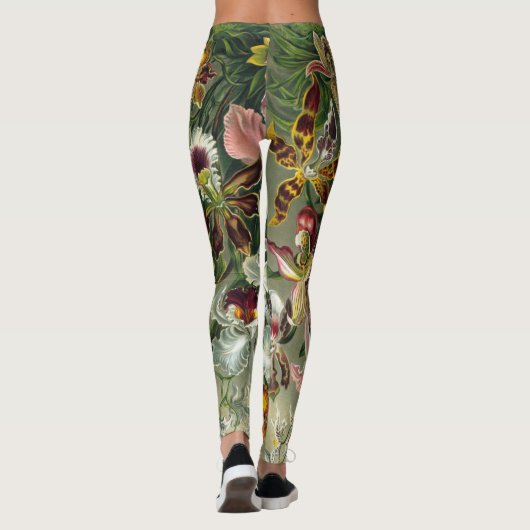 Shabby Chic  Floral Leggings (Achterkant)