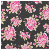 Shabby Chic Floral Rozen Stof (Close Up)