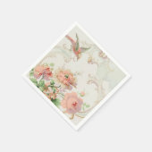 Shabby Chic Floral Servet (Hoek)