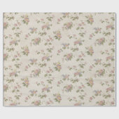  Shabby Chic Floral Style 196 Wrapping Pape Cadeaupapier (Vlak)