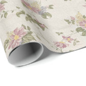  Shabby Chic Floral Style 196 Wrapping Pape Cadeaupapier (Rol Hoek)
