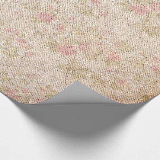  Shabby Chic Floral Style 296 Wrapping Pape Cadeaupapier (Hoek)