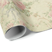  Shabby Chic Floral Style 350 Wrapping Pape Cadeaupapier (Rol Hoek)