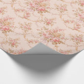  Shabby Chic Floral Style 497 Wrapping Pape Cadeaupapier (Hoek)
