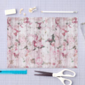  Shabby Chic Floral Tissuepapier (Craft)
