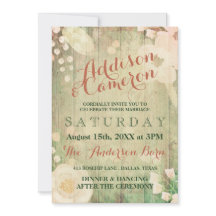 Shabby Chic Florals | Bruiloft