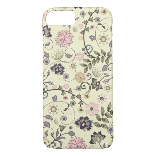 Shabby Chic Flower Case-Mate iPhone Case (Achterkant)