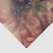 Shabby Chic Flower Garden Kitten Decoupage  Tissuepapier (Detail)