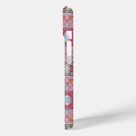 Shabby Chic Flower Garden Waterverf Schilderij Case-Mate iPhone Case (Achterkant / Links)