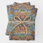 Shabby Chic Flower Garden Waterverf Schilderij Inpakpapier Vel (In situ)