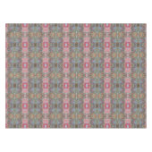 Shabby Chic Flower Garden Waterverf Schilderij Tafelkleed (Voorkant (Horizontaal))