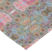 Shabby Chic Flower Garden Waterverf Schilderij Tafelkleed (Gekanteld)