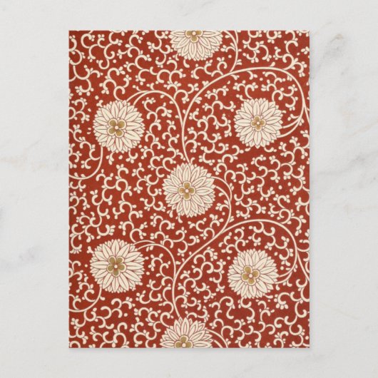 Shabby Chic Flowers Briefkaart (Voorkant)