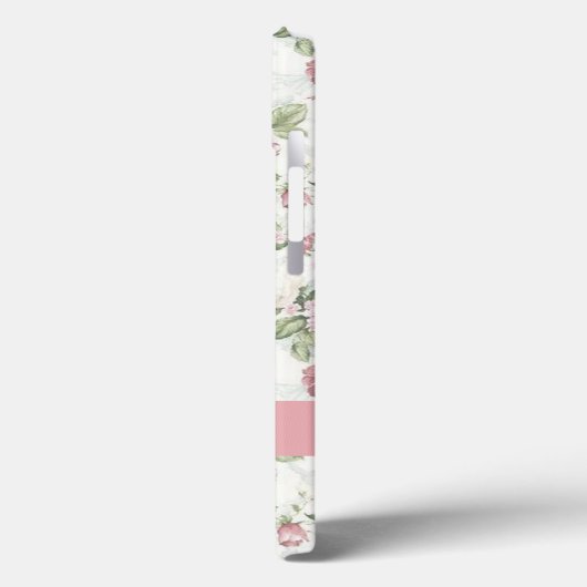  Shabby Chic Flowers-Personalized Case-Mate iPhone Case (Achterkant / Links)