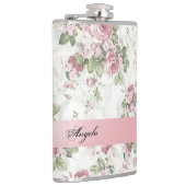  Shabby Chic Flowers-Personalized Heupfles (Rechts)