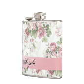 Shabby Chic Flowers-Personalized Heupfles (Links)