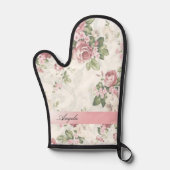 Shabby Chic Flowers-Personalized Ovenwant (Voorkant)