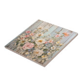 Shabby Chic Flowers Tegel Tegeltje (Zijkant)