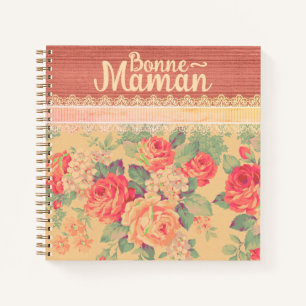 Shabby Chic Frans Grootmoeder Bonne-Maman Notitieboek